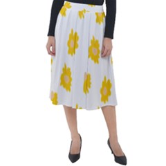 Pattern T- Shirt You Are My Sunshine T- Shirt Classic Velour Midi Skirt  by maxcute