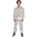 Pattern T- Shirtthe Watercolor Jungle Pattern 1 T- Shirt Kids  Sweatshirt set View1