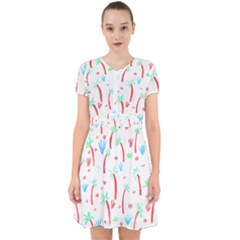 Pattern T- Shirtthe Watercolor Jungle Pattern 2 T- Shirt Adorable In Chiffon Dress by maxcute