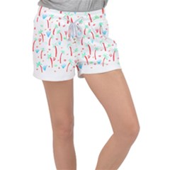 Pattern T- Shirtthe Watercolor Jungle Pattern 2 T- Shirt Velour Lounge Shorts by maxcute