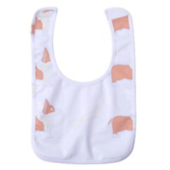 Pembroke Welsh Corgi Dog T- Shirt Pembroke Welsh Corgi Dog Breed Pattern T- Shirt Baby Bib by maxcute