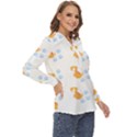 Pet T- Shirtdog And Cat Lover Pattern T- Shirt Zip Up Long Sleeve Blouse View3