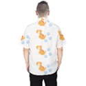 Pet T- Shirtdog And Cat Lover Pattern T- Shirt Men s Hawaii Shirt View2