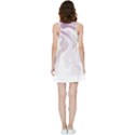 Pink Marble T- Shirt Elagant Pink Liquid Marble Fluid Art Design Style  T- Shirt Inside Out Reversible Sleeveless Dress View2