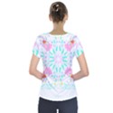 Plants T- Shirt Vases T- Shirt Short Sleeve Front Detail Top View2