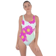 Primrose T- Shirt Pink Primula Primrose Flower Design T- Shirt Bring Sexy Back Swimsuit by maxcute