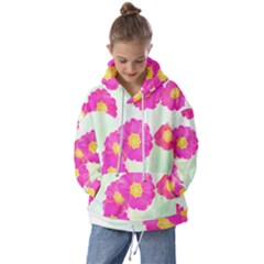 Primrose T- Shirt Pink Primula Primrose Flower Design T- Shirt Kids  Oversized Hoodie by maxcute