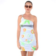 Pumpkins T- Shirt Spiral Pumpkin Harvest T- Shirt One Soulder Bodycon Dress by maxcute