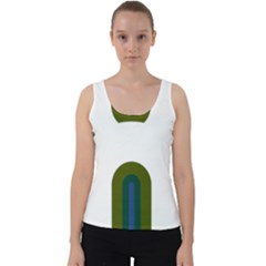 Rainbow T- Shirt Pink And Green Double Rainbow Arc T- Shirt Velvet Tank Top by maxcute