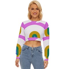 Rainbow T- Shirt Pink Double Rainbow Arc T- Shirt Lightweight Long Sleeve Sweatshirt by maxcute