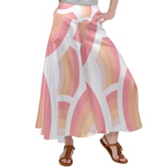 Rainbow T- Shirtrainbow Bright T- Shirt Satin Palazzo Pants by maxcute