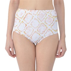 Rattlesnake T- Shirt Rattlesnake Skin T- Shirt Classic High-Waist Bikini Bottoms