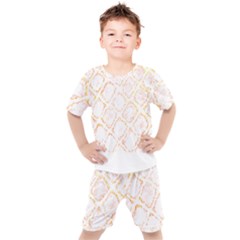 Rattlesnake T- Shirt Rattlesnake Skin T- Shirt Kids  Tee and Shorts Set