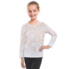 Rattlesnake T- Shirt Rattlesnake Skin T- Shirt Kids  Long Mesh Tee