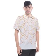 Rattlesnake T- Shirt Rattlesnake Skin T- Shirt Men s Polo Tee by maxcute