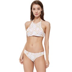 Rattlesnake T- Shirt Rattlesnake Skin T- Shirt Banded Triangle Bikini Set