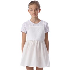 Rose T- Shirt Single Black And White Rose T- Shirt Kids  Short Sleeve Pinafore Style Dress