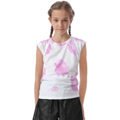 Roses T- Shirt Roses Life Pattern T- Shirt Kids  Raglan Cap Sleeve Tee by maxcute