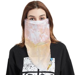 Rotten Fruit T- Shirt Rotten Apple Real Photograph Worms Bugs Insect T- Shirt Face Covering Bandana (Triangle)