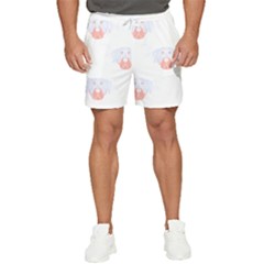 Rottweiler Dog Pattern T- Shirt Rottweiler Dog Breed Face Pattern T- Shirt Men s Runner Shorts by maxcute