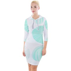 Sea Urchins T- Shirt Sea Urchins T- Shirt Quarter Sleeve Hood Bodycon Dress by maxcute