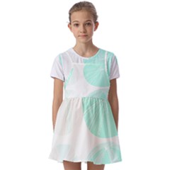 Sea Urchins T- Shirt Sea Urchins T- Shirt Kids  Short Sleeve Pinafore Style Dress