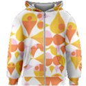 Shapes T- Shirt Shapes T- Shirt Kids  Zipper Hoodie Without Drawstring View1