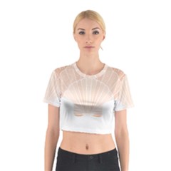 Shells T- Shirtshell T- Shirt (1) Cotton Crop Top by maxcute