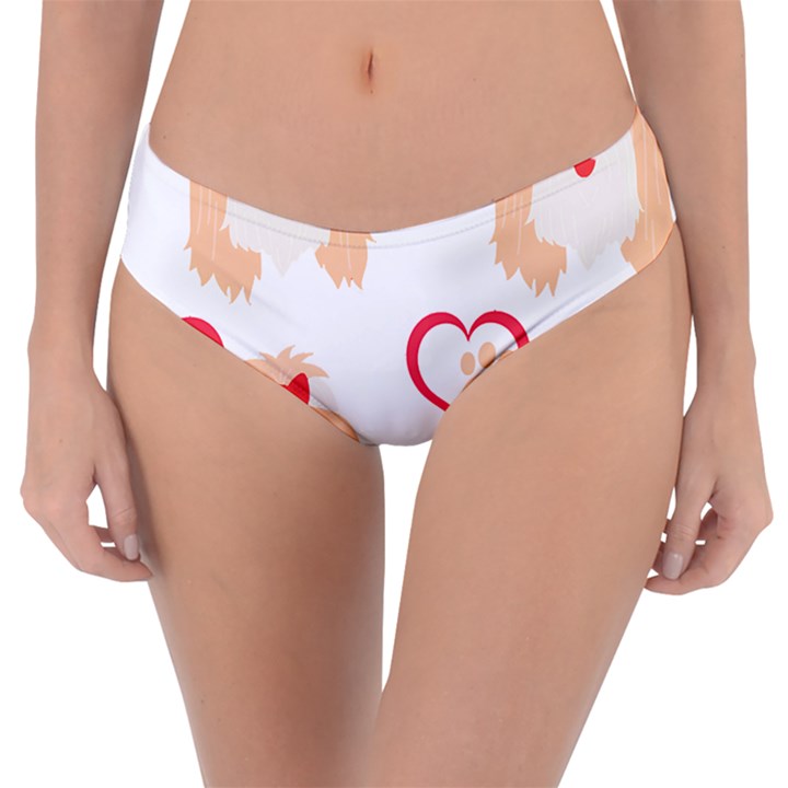 Shih Tzu Dog Pattern T- Shirtshih Tzu Dog Pattern T- Shirt (1) Reversible Classic Bikini Bottoms