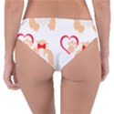 Shih Tzu Dog Pattern T- Shirtshih Tzu Dog Pattern T- Shirt (1) Reversible Classic Bikini Bottoms View4