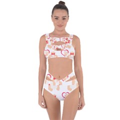 Shih Tzu Dog Pattern T- Shirtshih Tzu Dog Pattern T- Shirt (1) Bandaged Up Bikini Set  by maxcute