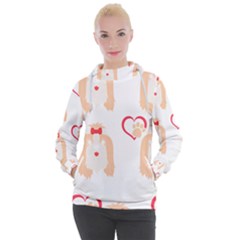 Shih Tzu Dog Pattern T- Shirtshih Tzu Dog Pattern T- Shirt (1) Women s Hooded Pullover