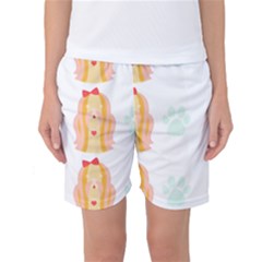 Shih Tzu Dog Pattern T- Shirtshih Tzu Dog Pattern T- Shirt Women s Basketball Shorts by maxcute