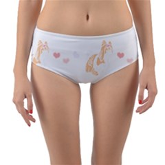 Shih Tzu Owner T- Shirtshih Tzu Dog Pattern T- Shirt Reversible Mid-waist Bikini Bottoms by maxcute