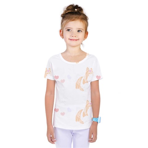 Shih Tzu Owner T- Shirtshih Tzu Dog Pattern T- Shirt Kids  One Piece Tee by maxcute