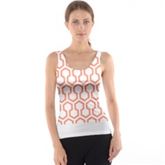 Shining Stephen King T- Shirt Geometric Pattern Looped Hexagons Tank Top by maxcute