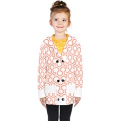 Shining Stephen King T- Shirt Geometric Pattern Looped Hexagons Kids  Double Breasted Button Coat by maxcute