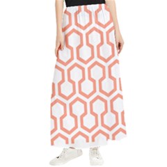 Shining Stephen King T- Shirt Geometric Pattern Looped Hexagons Maxi Chiffon Skirt by maxcute