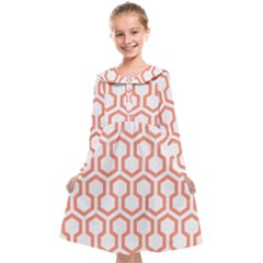 Shining Stephen King T- Shirt Geometric Pattern Looped Hexagons Kids  Midi Sailor Dress by maxcute