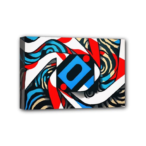 Abstract Background Pattern Mini Canvas 6  X 4  (stretched)