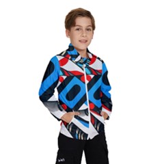 Abstract Background Pattern Kids  Windbreaker