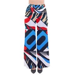 Abstract Background Pattern So Vintage Palazzo Pants