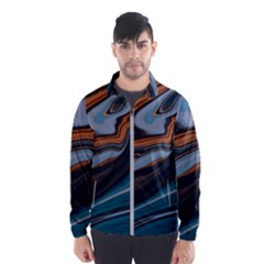 Background Pattern Design Abstract Men s Windbreaker