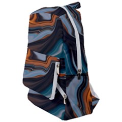 Background Pattern Design Abstract Travelers  Backpack