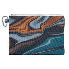 Background Pattern Design Abstract Canvas Cosmetic Bag (xl)