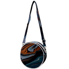 Background Pattern Design Abstract Crossbody Circle Bag