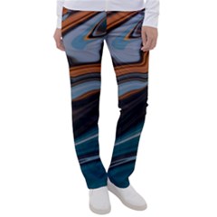 Background Pattern Design Abstract Women s Casual Pants