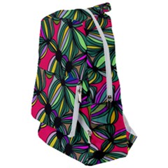 Background Pattern Flowers Seamless Travelers  Backpack