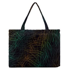 Background Pattern Texture Design Zipper Medium Tote Bag