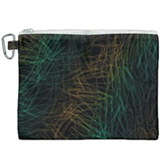 Background Pattern Texture Design Canvas Cosmetic Bag (xxl)